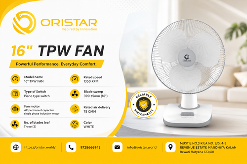 Best Pedestal Fan for Home – Why ORISTAR 16" TPW Fan is the Perfect Choice.png
