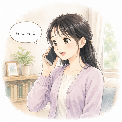 10. もしもし halo (digunakan ketika menelepon).png