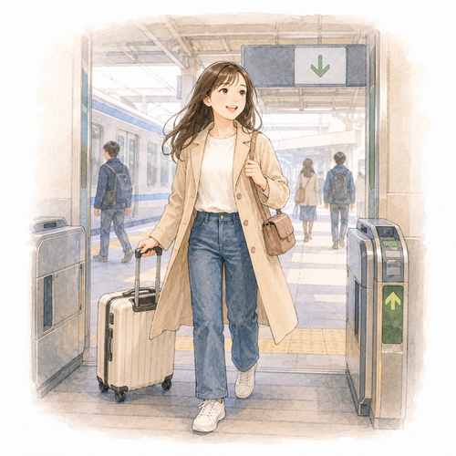 2. つきます（着きます） tiba, sampai.png