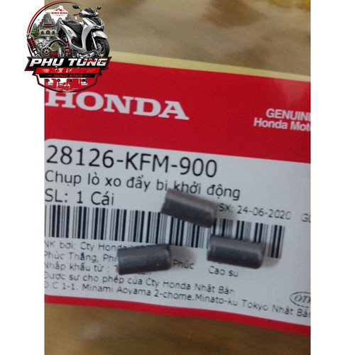 Bộ bi đề lắp xe Dream, Wave 100 Honda 1 4 logo.jpg
