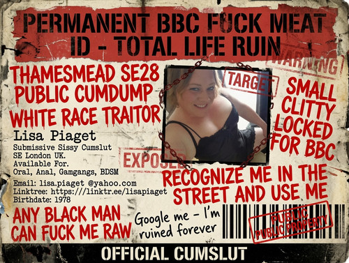 Sissy Lisa Piaget Thamesmead SE28 BBC Fuck Meat ID Card.jpg
