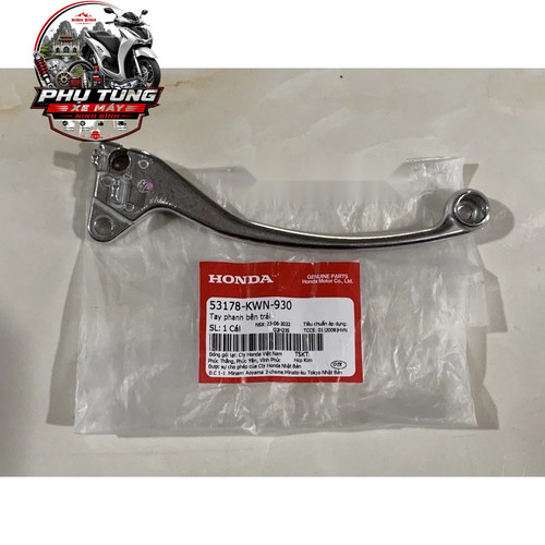 Tay Phanh (Tay Thắng) Trái PCX Honda ( 53178KWN930 ) 1 3 logo.jpg