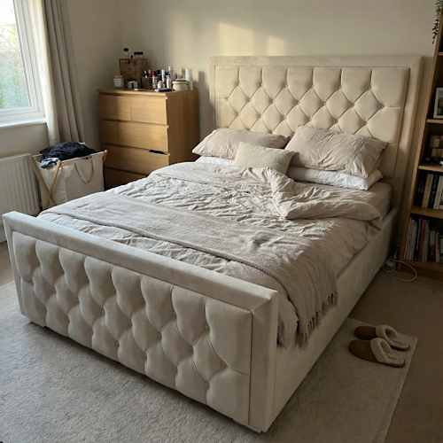 My New Velvet Ottoman Bed from DHS.png