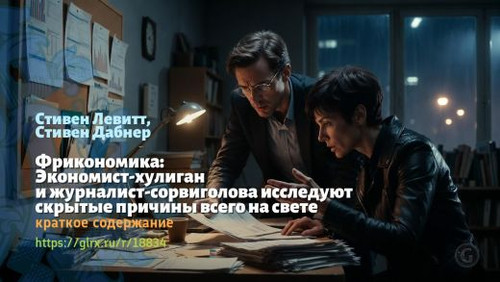 Читать краткий пересказ книги Стивена Левитта и Стивена Дабнера «Фрикономика: Экономист-хулиган и жу.jpg