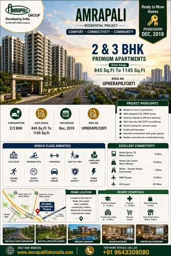 Amrapali Riverview sale info.png