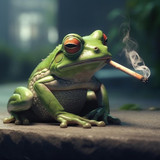Frog Smoke
