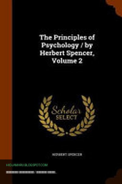 Обложка книги «Принципы психологии / Герберт Спенсер, Том 2» - Herbert Spencer