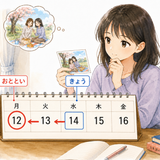 1. おととい — kemarin lusa