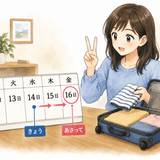 5. あさって — lusa