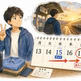 11. あさってのあさ — lusa pagi