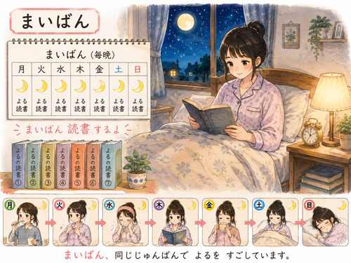 18. まいばん — setiap malam.png