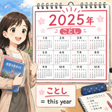 33. ことし — tahun ini
