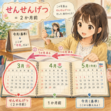 25. せんせんげつ（にかげつまえ）— dua bulan yang lalu