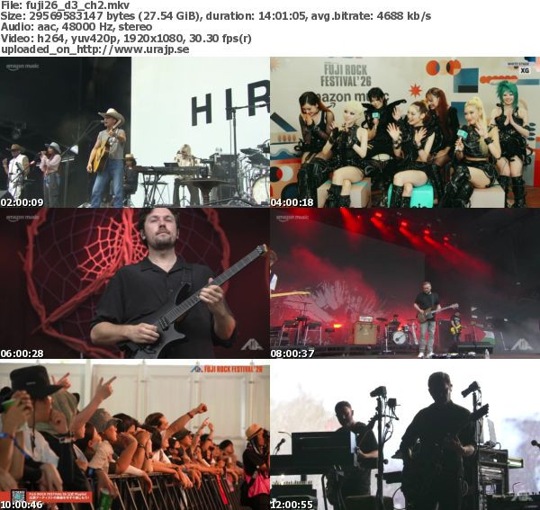 FUJI ROCK FESTIVAL ’26 LIVE DAY 3 (Twitch 2026.07.26)
