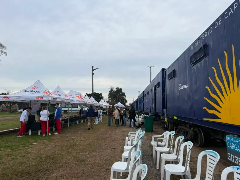 Santa Fe Acá y el Tren de Capital Humano llegan a la ciudad