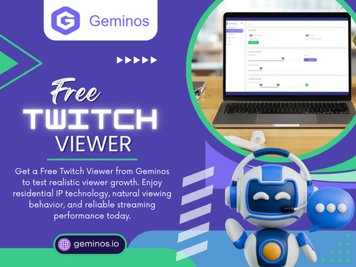 Starting a Twitch channel is exciting because every stream creates a new opportunity to connect with people who enjoy the same games and interests. The difficult part is getting those first viewers to notice a new channel among thousands of live broadcasts. That is one reason many creators begin looking into free Twitch views while learning how Twitch works.

Read Our Blogs:
https://geminosio.wordpress.com
https://geminosio.medium.com/free-twitch-viewer-b0dabc45ceac 
https://geminosio.tumblr.com

More Links:
https://taplink.cc/geminosio
https://gravatar.com/geminosio
https://www.apsense.com/user/geminosio