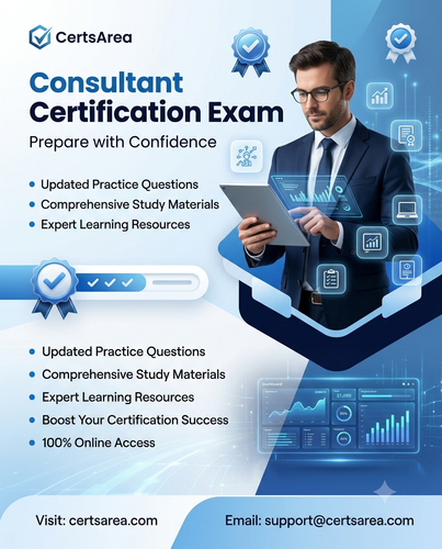 Consultant Certification Exam Preparation CertsArea.png