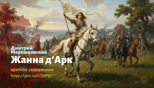 Читать краткий пересказ книги «Жанна д’Арк» (автор: Дмитрий Мережковский). Дмитрий Мережковский: «Жа.jpg