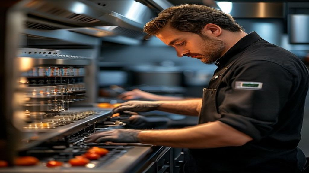 Kitchen manager programming cook cycles on a Henny Penny Computron 8000 fryer control