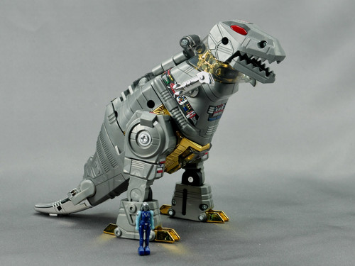 Takara Tomy Missing Link C 12 Grimlock In Hand Images 14.jpg