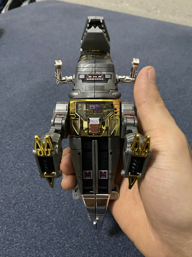 Takara Tomy Missing Link C 12 Grimlock In Hand Images 10.jpg