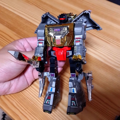 Takara Tomy Missing Link C 12 Grimlock In Hand Images 23.jpg