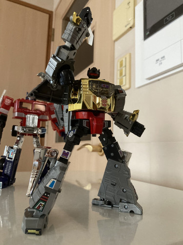 Takara Tomy Missing Link C 12 Grimlock In Hand Images 58.jpg