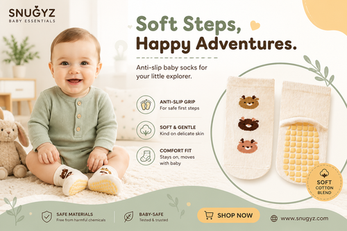 Anti-Slip Baby Socks | SNUGYZ Baby Essentials.png