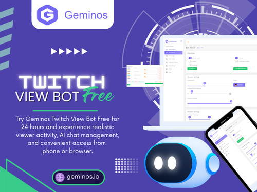 Some creators begin exploring twitch views bot free opportunities because they want to improve their channel's visibility without immediately investing in promotion. Used with realistic expectations, this approach can support several goals. It may help a creator observe how additional activity influences discoverability. It can provide useful experience when testing overlays or adjusting stream layouts.

Read Our Blogs:
https://geminosio.wixsite.com/geminos
https://geminosio.weebly.com
https://geminosio.mystrikingly.com/blog/twitch-bots-free 

More Links:
https://beacons.ai/geminosio
https://www.buzzfeed.com/geminosio
https://www.goodreads.com/geminosio