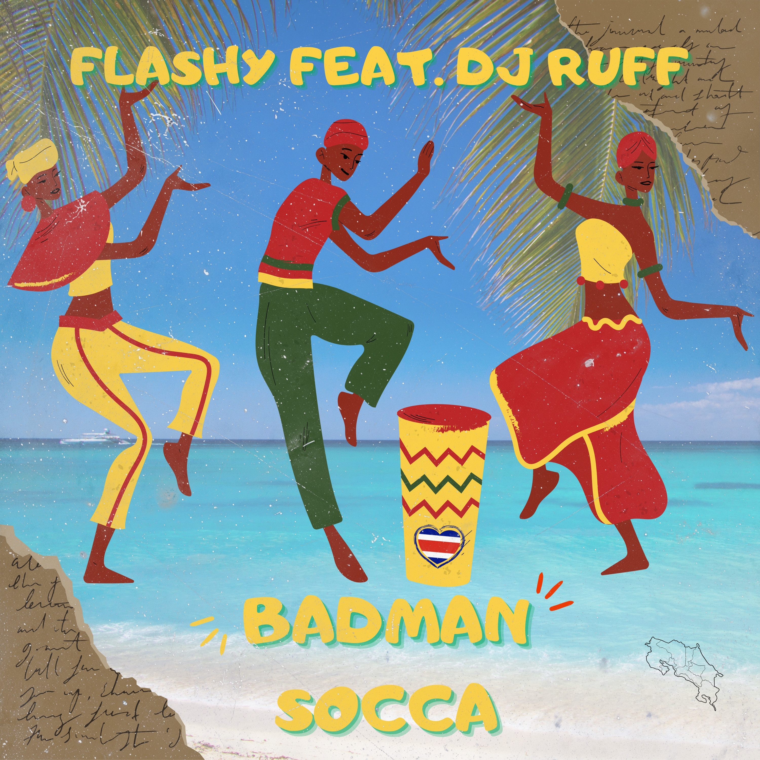 Flashy Ft. Dj Ruff - Badman Socca  (Soccaito Riddim)