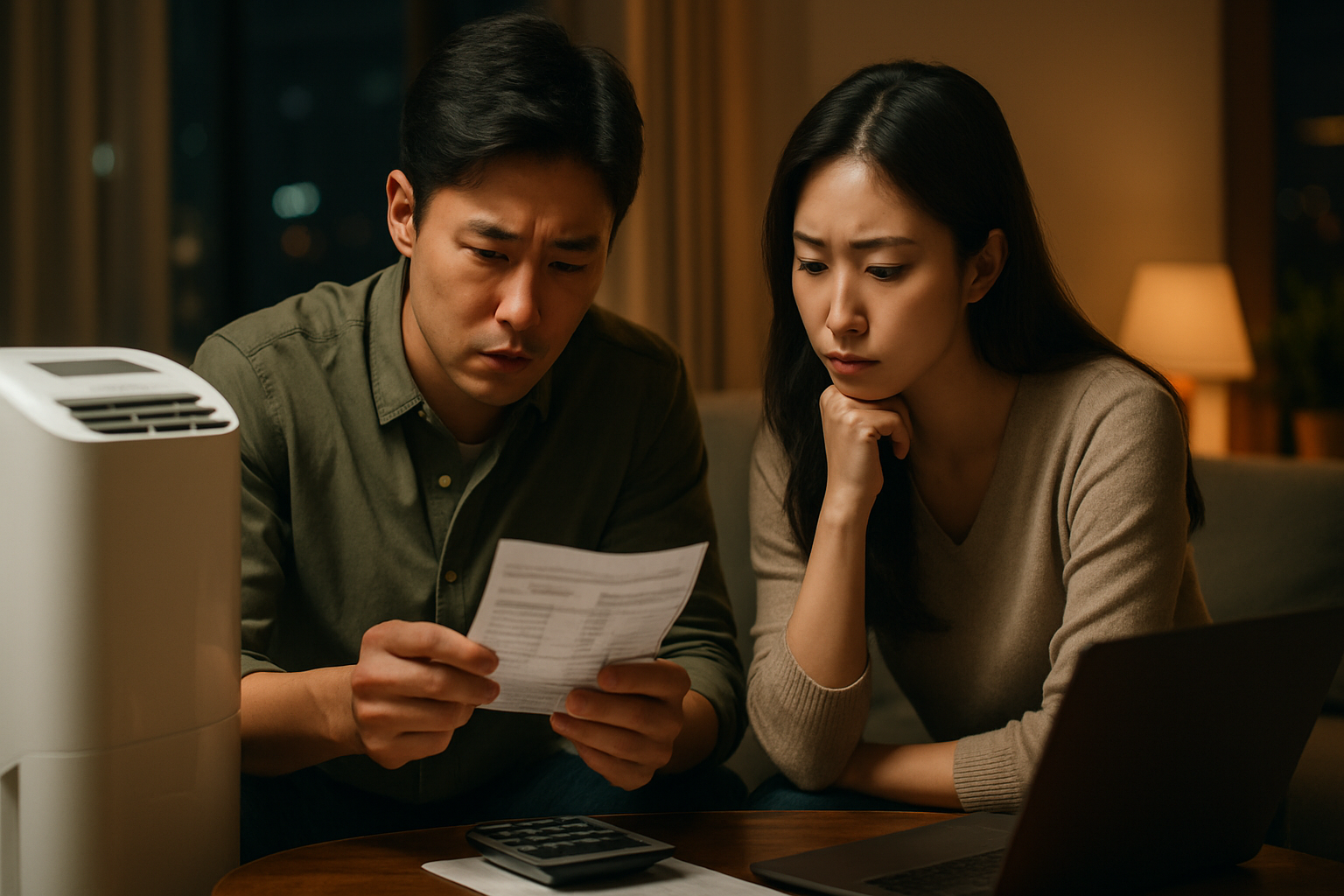 3등급 제습기 전기세 계산할 때 주의점