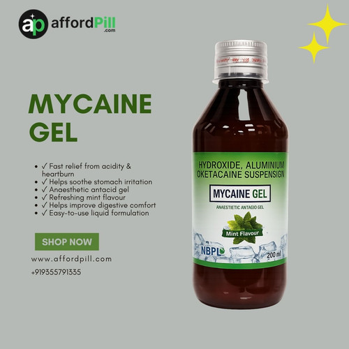 Healthcare products become more effective when they are used correctly and as recommended by a healthcare professional. Mycaine Gel is designed to be used according to your doctor's instructions, making it an important part of a suitable treatment plan when prescribed or recommended.

Understanding how to use Mycaine Gel is an important part of responsible healthcare. Follow the directions on the label and never use more than the recommended amount unless advised by your healthcare provider. If you have any concerns about using the product, seek medical guidance before continuing.

Maintaining good healthcare habits also includes storing the product properly and using it before its expiry date. Keep Mycaine Gel away from excessive heat, moisture, and direct sunlight to help preserve its quality.

At Affordpill, we are committed to making healthcare products easy to access while providing trusted information that customers can understand. Our platform offers quality healthcare products, reliable service, secure ordering, and affordable pricing to support your healthcare needs.

Remember that every person's healthcare requirements are unique. The information provided in this blog is general in nature and should not replace professional medical advice. Always follow your doctor's recommendations regarding Mycaine Gel and speak with them if you have any questions or concerns.

By choosing trusted healthcare products from Affordpill and using Mycaine Gel responsibly, you can make confident decisions that support your everyday healthcare routine.


Order Now:-https://www.affordpill.com/products/mycaine-gel
E-mail :-info@affordpill.com
Address :-  D-67, Sector-6, Noida, Uttar Pradesh - 201301
Content No:- +91 9355791335, 9818310317