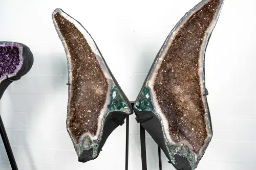 Purchase Citrine Butterfly Angel Wings from E2D Crystals & Minerals.webp