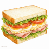 24. サンドイッチ — sandwich