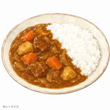 25. カレー［ライス］— nasi kare