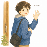 57. 行ってきます — saya berangkat