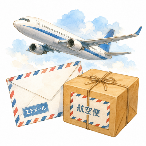 59. 航空便（こうくうびん）／エアメール — pos udara.png