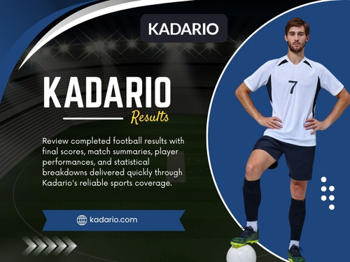 Platforms like Kadario Results have become part of the modern football experience because they help supporters stay connected, even when they are away from a television screen. The question is not why fans check scores during important matches—it is why they find it so difficult to stop.

Official Website: https://kadario.com/

Read Our Blogs:
https://kadario.tumblr.com/
https://kadario.medium.com/
https://kadario.mystrikingly.com/

More Links:
https://www.behance.net/kadario
https://www.flickr.com/people/kadario/
https://issuu.com/kadario