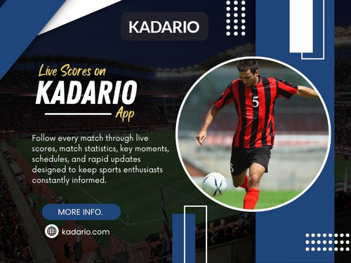 Many supporters now rely on Live Scores on Kadario App to keep track of matches, league standings, and key moments as they happen. Instead of waiting for post-match reports, fans can stay informed instantly, regardless of where they are.

Official Website: https://kadario.com/

Read Our Blogs:
https://kadario.weebly.com/
https://kadario.tumblr.com/
https://kadario.medium.com/

More Links:
https://mastodon.social/@kadario
https://www.reverbnation.com/artist/kadario
https://hashnode.com/@kadario
