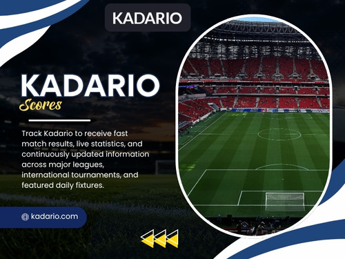 Many supporters now rely on Kadario Scores to stay connected with ongoing matches, league developments, and key moments throughout the day. Whether they are at work, travelling, or unable to watch a game live, access to real-time information helps them remain part of the action.

Official Website: https://kadario.com/

Read Our Blogs:
https://6a423e1712336.site123.me/
https://kadarioph.jimdosite.com/
https://site-m7hme1i8t.godaddysites.com/

More Links:
https://github.com/kadarioph
https://gravatar.com/kadarioph
https://linktr.ee/kadario