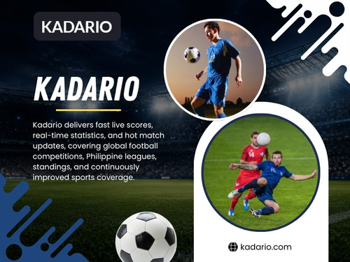 Platforms such as Kadario have become important tools for modern football fans. Whether tracking a title race, monitoring rival results, or following a dramatic cup tie, live scores on Kadario help supporters stay connected to every crucial moment.

Official Website: https://kadario.com/

Read Our Blogs:
https://penzu.com/public/db93705869554298
https://kadarioph.wordpress.com/
https://kadario.wixsite.com/kadarioph/

More Links:
https://www.twitch.tv/kadarioph/about
https://mix.com/kadario
https://www.bandlab.com/kadarioph