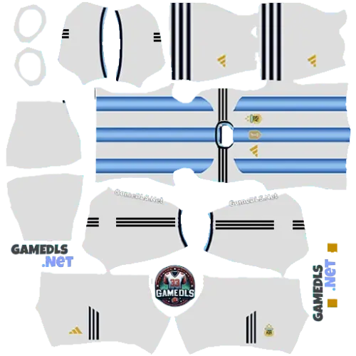 Home Kit Argentina World Cup 2026 Dls.webp