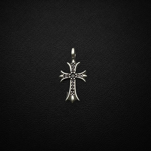sku 006 CX085 做旧大十字架 黑钻 (约3316.5mm).jpg