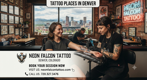 Top Tattoo Places in  Denver | Neon Falcon Tattoo Studio.png