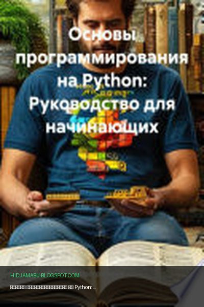Обложка книги «Основы программирования на Python: Руководство для начинающих» - Программист