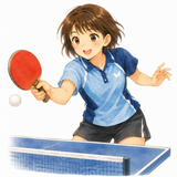 33. 卓球（たっきゅう）— ping pong
