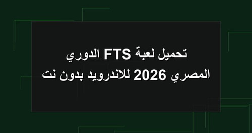 تحميل لعبة FTS الدوري المصري 2026 للاندرويد بدون نت.jpg