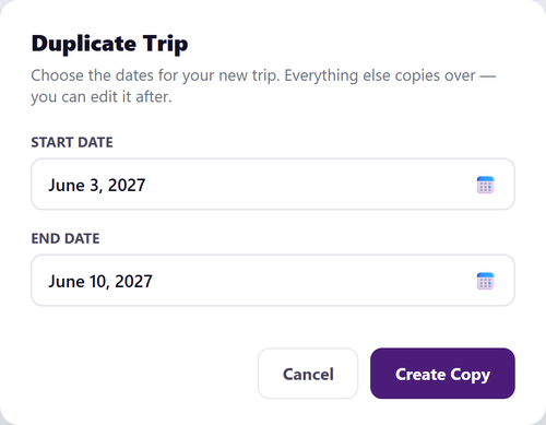 duplicate trip date modal.png