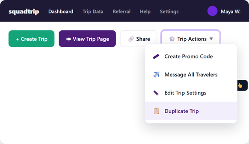 dashboard trip actions duplicate.png