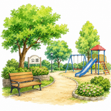 27. こうえん（公園）— taman